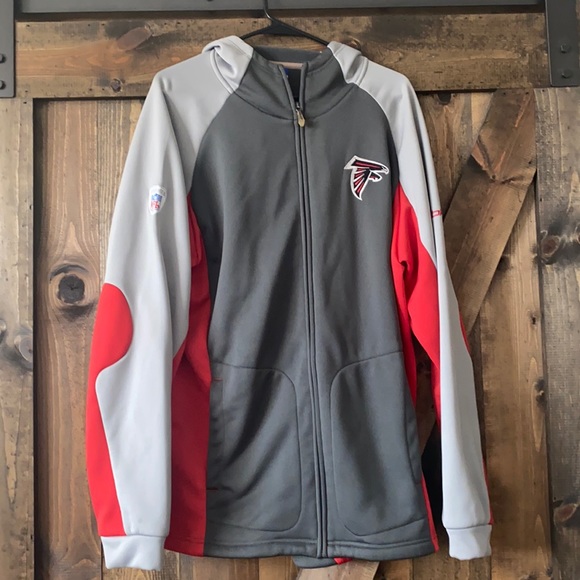 NFL reebok Atlanta falcons jacket size L - Picture 1 of 3